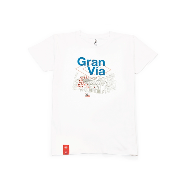 Gran Vía white T-shirt