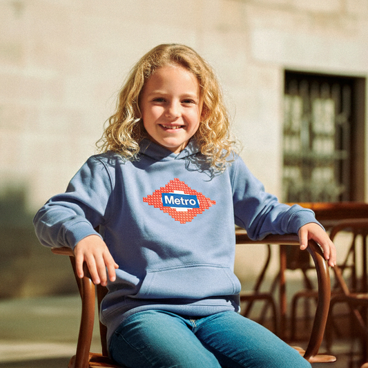 Sudadera infantil rombo bloques de construcción