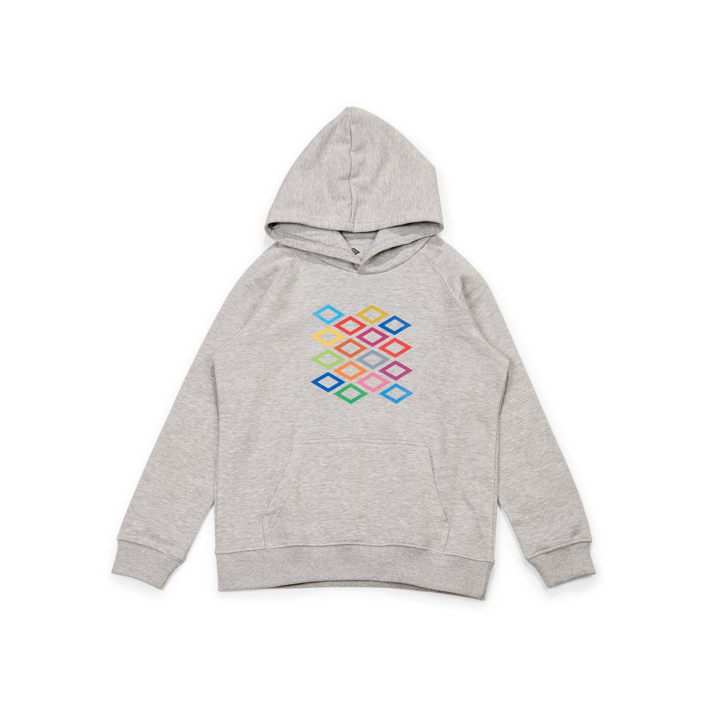 Sudadera infantil rombos de colores