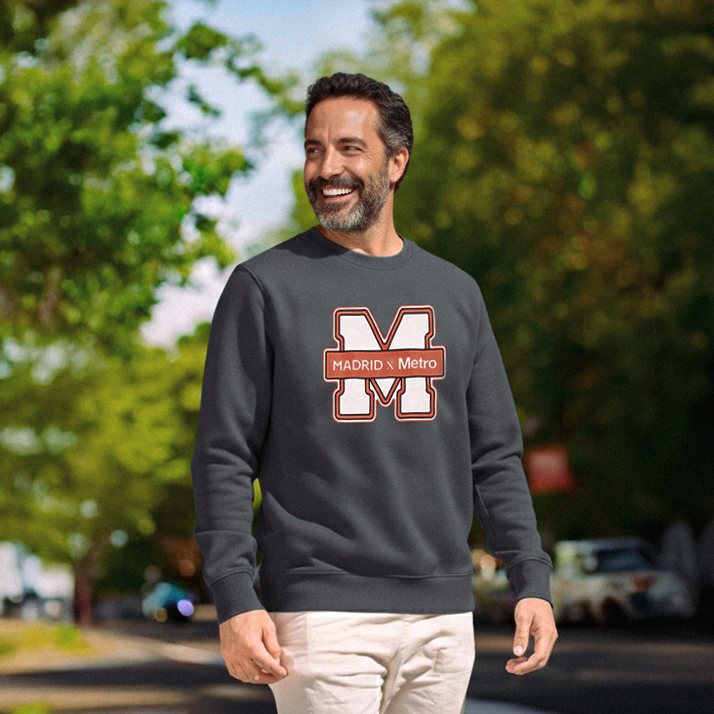 Sudadera Madrid x Metro adulto