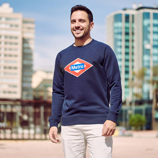 Sudadera Logo Metro adulto