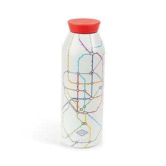 Thermal bottle Closca Minimal Metro de Madrid edition