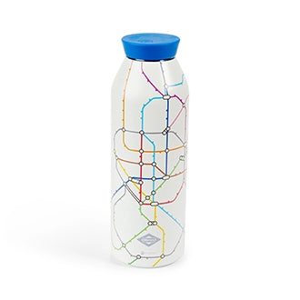 Thermal bottle Closca Minimal Metro de Madrid edition