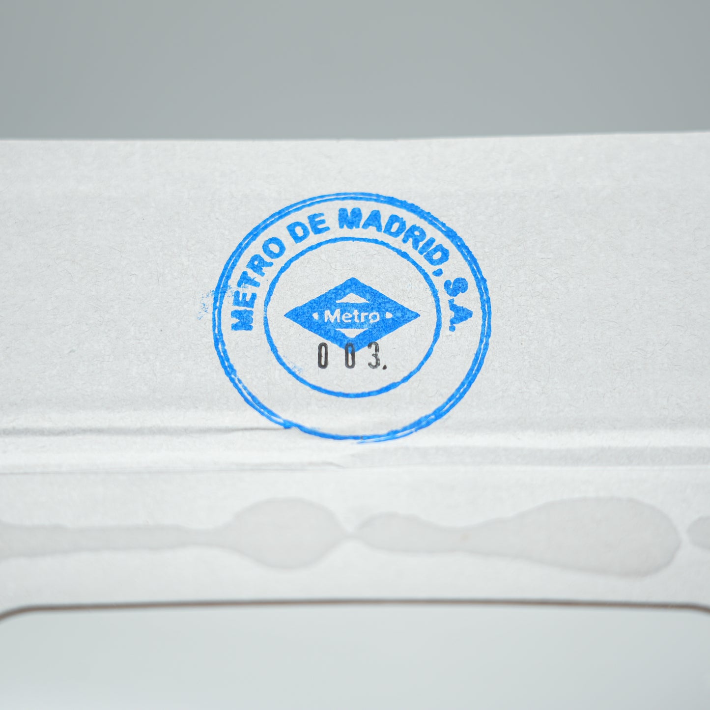 Metro track section - Line 6