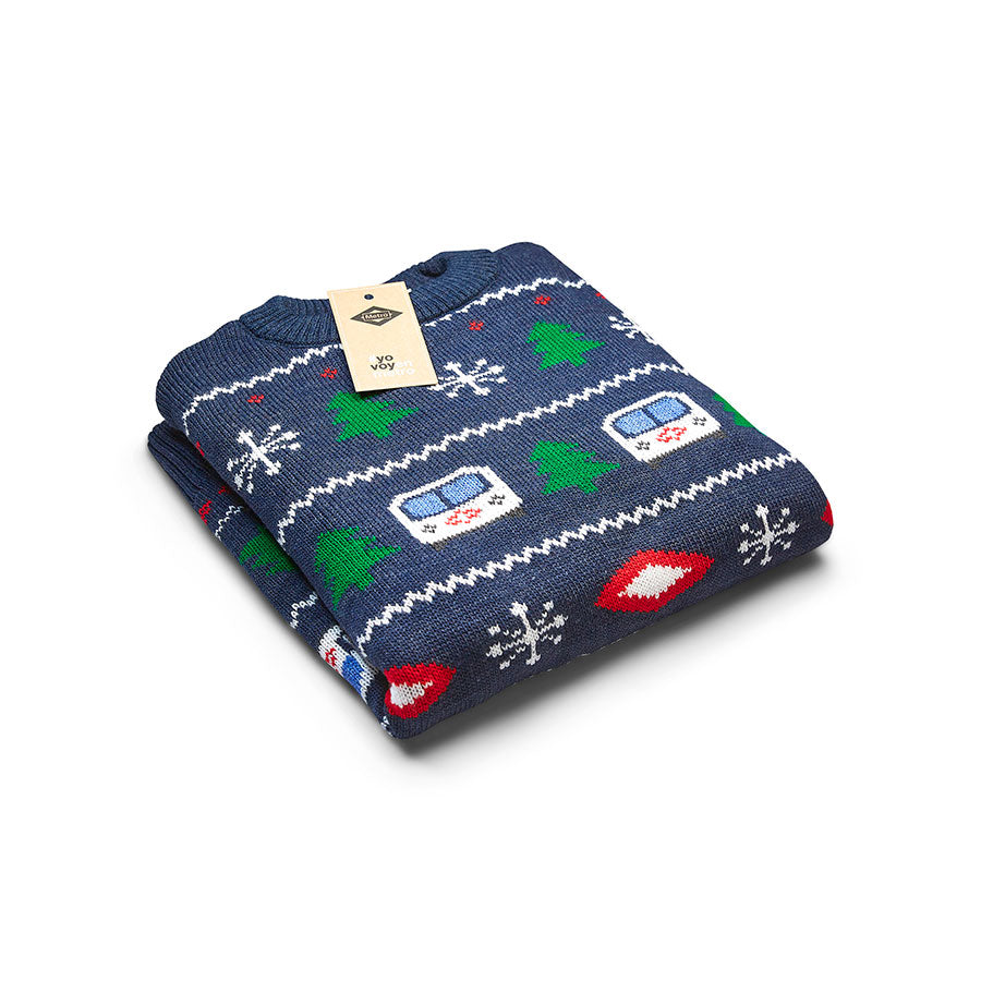 Metro de Madrid Christmas Sweater