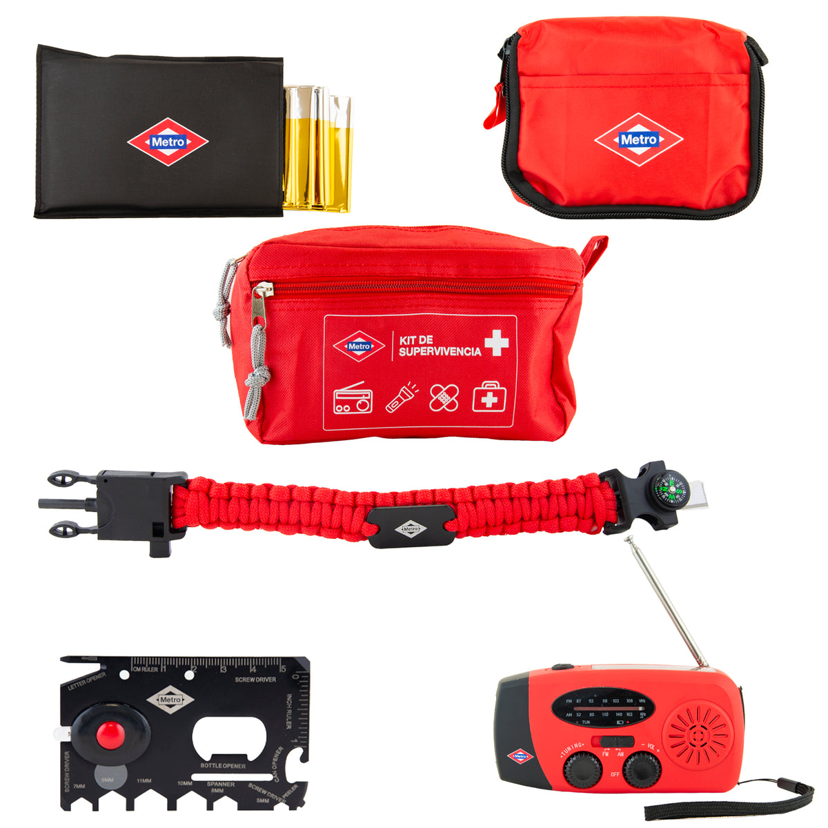 Kit de supervivencia Metro