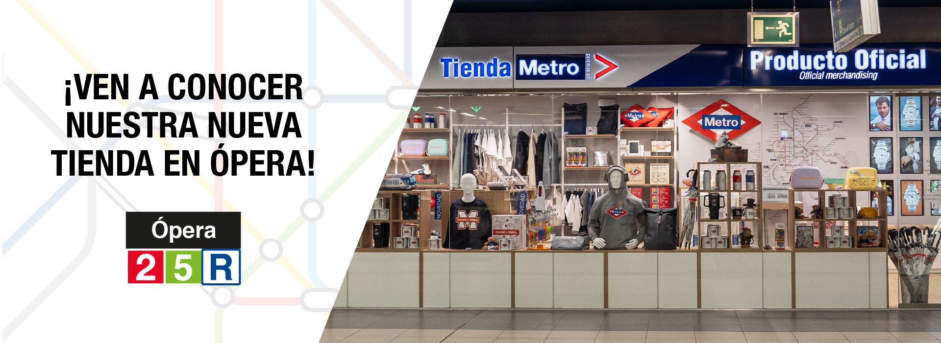 Tienda Ópera Slide background